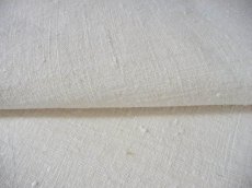 画像10: フランス製 アンティークリネン 手織りのシャンブル シーツ プレーン (10)