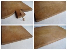 画像9: フランスアンティーク 木製 カッティングボード イカリ肩  (日本国内発送品） (9)