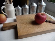 画像1: フランスアンティーク 木製 カッティングボード B  （日本国内発送品） (1)