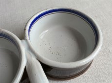画像7: フランス アンティーク 茶釉のオイル＆ヴィネガーホルダー (7)