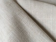 画像5: フランス製 アンティークリネン 手織りのシャンブル クロス A  (5)