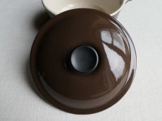 画像14: 【送料込み価格表示】ルクルーゼ 片手鍋 チョコレート 16 cm  (14)
