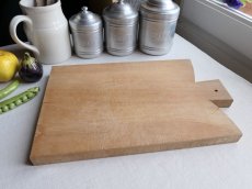 画像16: フランスアンティーク 木製 カッティングボード イカリ肩  (16)