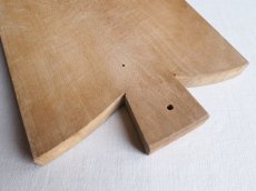 画像8: フランスアンティーク 木製 カッティングボード イカリ肩  (8)