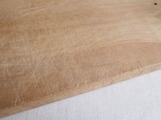 画像13: フランスアンティーク 木製 カッティングボード イカリ肩  (13)