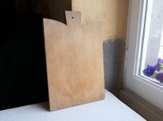 画像14: フランスアンティーク 木製 カッティングボード イカリ肩  (14)