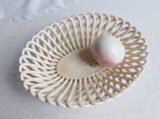 画像14: サルグミンヌ 陶器のパニエ 編み皿  (14)