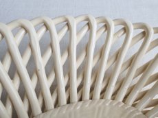 画像10: サルグミンヌ 陶器のパニエ 編み皿  (10)