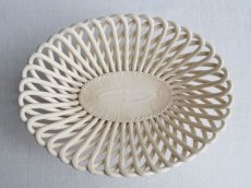 画像4: サルグミンヌ 陶器のパニエ 編み皿  (4)