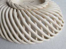 画像7: サルグミンヌ 陶器のパニエ 編み皿  (7)