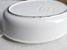 画像7: ルクルーゼ 鋳物 グラタン皿  ホワイト A (7)