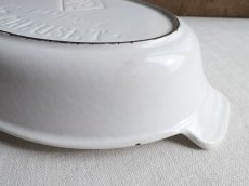 画像8: ルクルーゼ 鋳物 グラタン皿  ホワイト A (8)