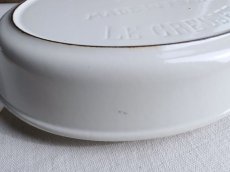 画像9: ルクルーゼ 鋳物 グラタン皿  ホワイト B (9)