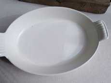 画像3: ルクルーゼ 鋳物 グラタン皿  ホワイト B (3)