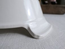 画像10: ルクルーゼ 鋳物 グラタン皿  ホワイト B (10)