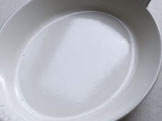 画像11: ルクルーゼ 鋳物 グラタン皿  ホワイト B (11)
