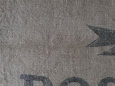 画像7: フランス アンティーク LA POSTE 麻袋 A (7)