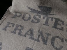 画像21: フランス アンティーク LA POSTE 麻袋 A (21)