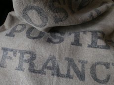 画像20: フランス アンティーク LA POSTE 麻袋 A (20)