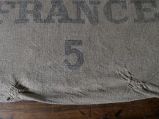 画像6: フランス アンティーク LA POSTE 麻袋 B (6)
