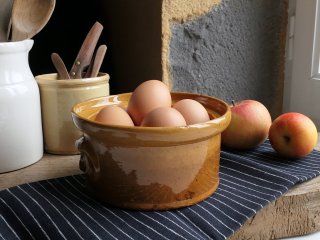 誠実 フランス アンティーク Saint Uze テリーヌポット - une Belle Chose 工芸品