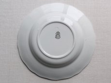 画像7: リュネヴィル  深皿  モノトーンの花絵 C (7)