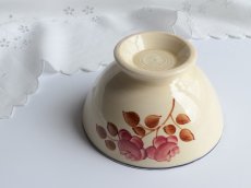 画像18: クレイユ モントロー カフェオレボウル ローズ (18)
