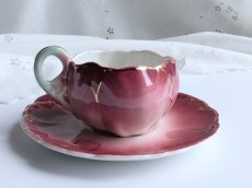 画像1: リュネヴィル 花びらのカップ & ソーサー A (1)