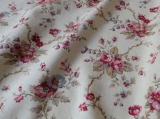 画像1: フランス ヴィンテージ ファブリック Toile de Beauvais　(在庫2→0) (1)