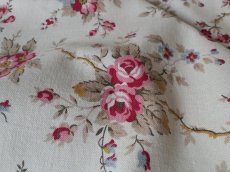 画像3: フランス ヴィンテージ ファブリック Toile de Beauvais　(在庫2→0) (3)