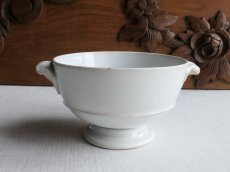 画像2: クレイユ モントロー カフェオレボウル ブイヨンボウル 白釉   (2)