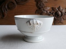 画像3: クレイユ モントロー カフェオレボウル ブイヨンボウル 白釉   (3)