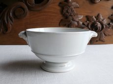 画像4: クレイユ モントロー カフェオレボウル ブイヨンボウル 白釉   (4)