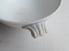 画像16: クレイユ モントロー カフェオレボウル ブイヨンボウル 白釉   (16)