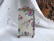 画像1: フランス アンティーク 厚ガラスの写真立て A  (1)