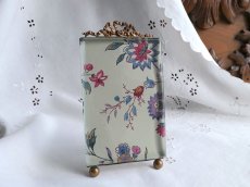 画像2: フランス アンティーク 厚ガラスの写真立て A  (2)