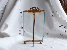 画像8: フランス アンティーク 厚ガラスの写真立て A  (8)