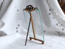 画像7: フランス アンティーク 厚ガラスの写真立て A  (7)