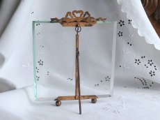 画像8: フランス アンティーク 厚ガラスの写真立て B (8)
