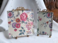 画像15: フランス アンティーク 厚ガラスの写真立て B (15)