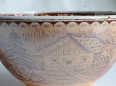 画像12: マーストリヒト カフェオレボウル '' LAITIERE '' セピア (12)