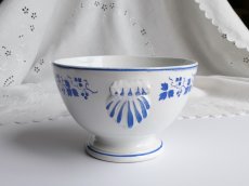 画像4: フランス アンティーク カフェオレボウル ブイヨンボウル  葡萄 (4)