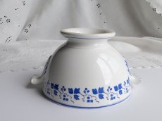 画像13: フランス アンティーク カフェオレボウル ブイヨンボウル  葡萄 (13)