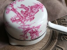 画像2: リモージュ アルミナイト 白磁 片手鍋 トワルドジュイ 15 cm (2)