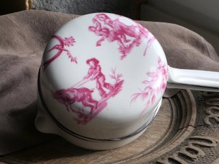 リモージュ アルミナイト 白磁 片手鍋 11 cm - une Belle Chose