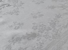 画像9: フランス アンティーク ダマスク織り セルヴィエット モノグラム CC　(在庫5→2) (9)
