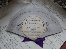 画像5: フランス アンティーク Jn Giraud Fils PARIS Odrantis  紙もの 扇子 (5)