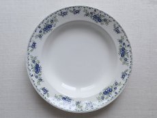 画像5: サルグミンヌ 深皿 青い小花 A (5)