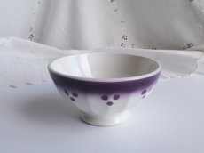 画像3: カフェオレボウル スミレのグラデーション (3)
