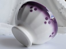 画像4: カフェオレボウル スミレのグラデーション (4)